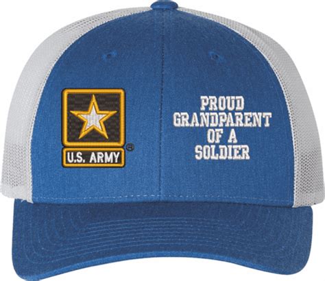 U.S. Army Star Proud GrandParent of a Soldier Women's Split-Cap