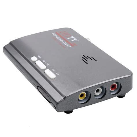 DVB T/DVB T2 TV Tuner Receiver DVB T/T2 TV Box VGA AV CVBS 1080P HDMI digital HD Satellite ...