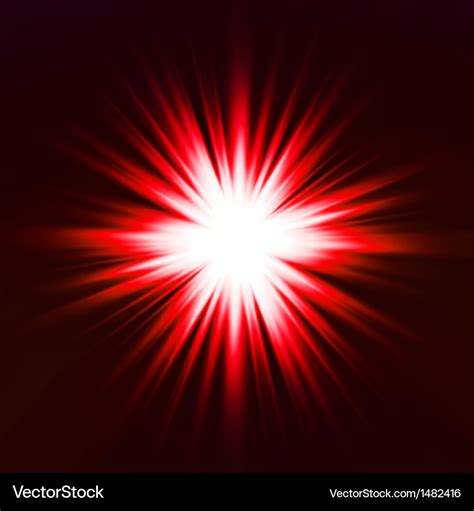 Red Optical Flare