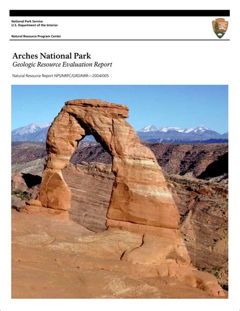 NPS Geodiversity Atlas—Arches National Park, Utah (U.S. National Park Service)