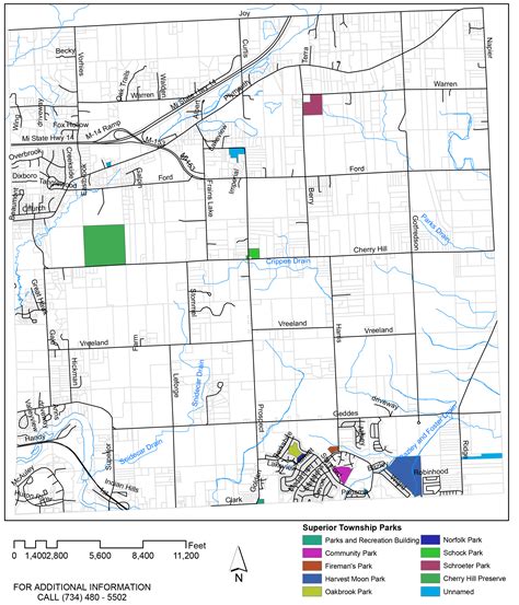 Parks and Recreation – Superior Township, Wastenaw County