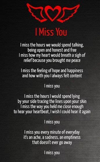 Missing You Love Poems | Love mom quotes, Love yourself quotes, Missing ...