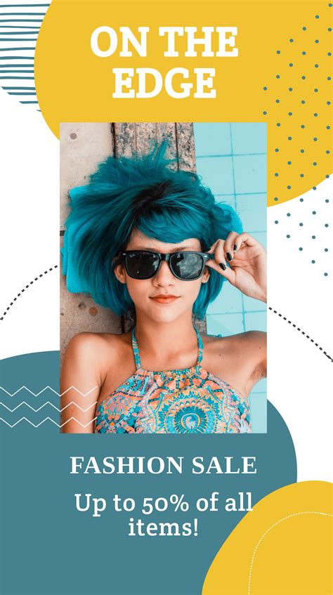 Free Fashion Sale Expo Instagram Story Template - Edit Online ...