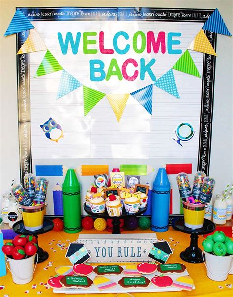 Back To School Party! - B. Lovely Events | Back to school party ...