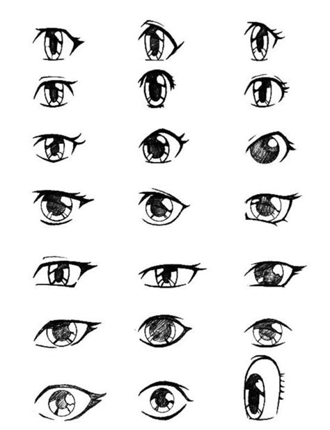 How To Draw Cartoon Eyes And Face - Bored Art | Cartoon eyes, Anime ...