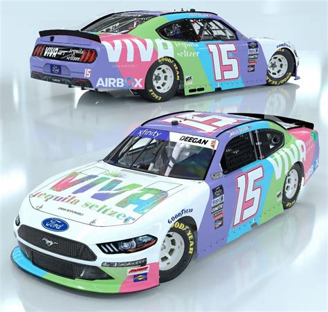 2024 #15 AM Racing Xfinity Series Paint Schemes - Jayski's NASCAR Silly Season Site