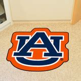 Auburn University Mascot Mat - "AU" Logo - Floor Rug - Area Rug