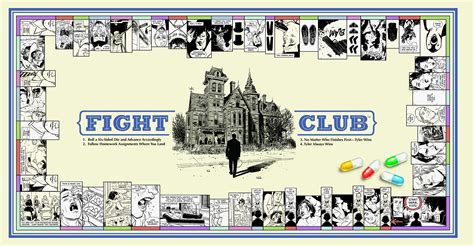 First Look at Fight Club 2 Comic Book and Board Game