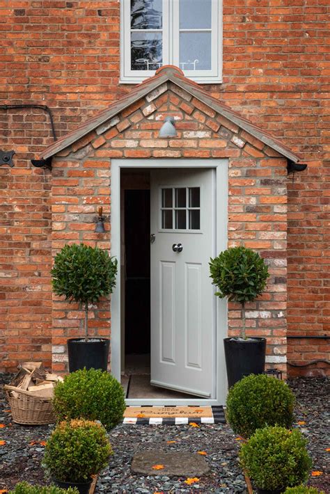 Pearl Grey Composite Doors | Dream house exterior, Front door ideas brick house, Cottage front doors