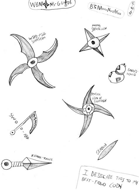 Naruto Weapons by SandsofLanayru on DeviantArt