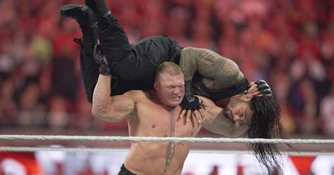 Ranking Every Roman Reigns vs. Brock Lesnar Match Before WWE SummerSlam ...