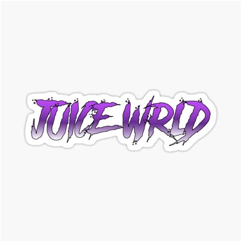 Juice Wrld Logo Stickers | Redbubble