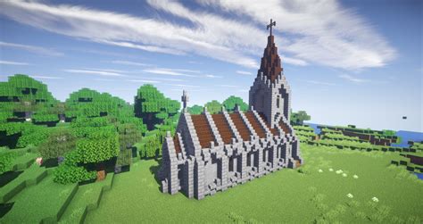 Minecraft Church Building