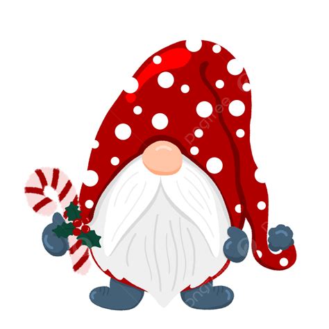 Christmas Gnomes With Candy, Christmas Gnome, Christmas Gnomes Man, Christmas Gnomes Gifts PNG ...