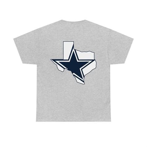 Dallas Cowboys 2023 NFL Playoffs Front and Back heavy cotton - Inspire ...