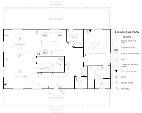 Electrical Drawing Plan – The wiring diagram