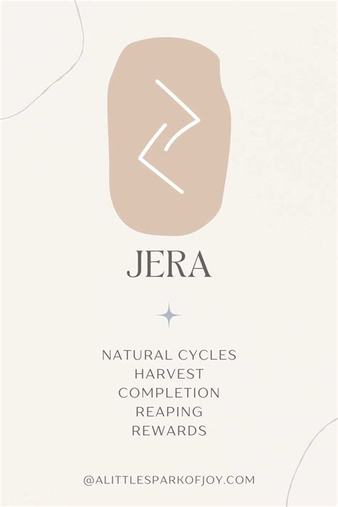 jera rune meaning | Runes, Runes meaning, Meant to be