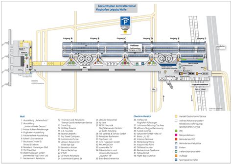 Leipzig/Halle Airport map - Ontheworldmap.com