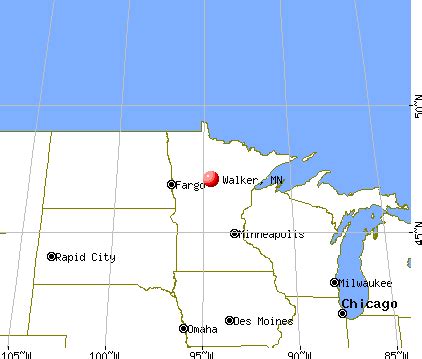 Walker, Minnesota (MN 56484) profile: population, maps, real estate, averages, homes, statistics ...