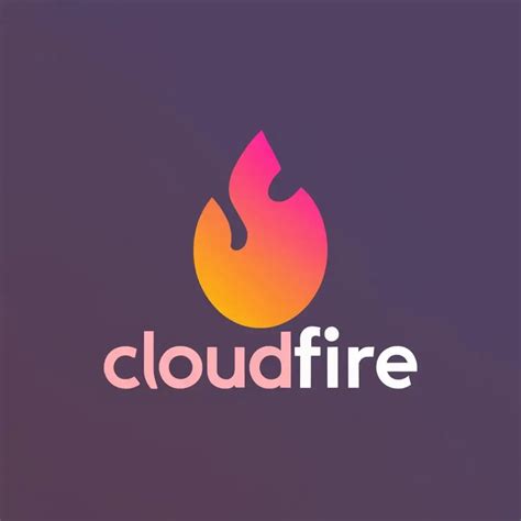 LOGO Design For Cloudfire Dynamic Fusion of Technology Fire and Gaming Elements | AI Logo Maker