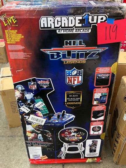 ARCADE 1 UP NFL BLITZ 2000 GOLD EDITION ARCADE GAME IN BOX - Earl's ...