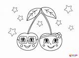 20  Cherry Coloring Pages Free Printable PDF & Online sketch template