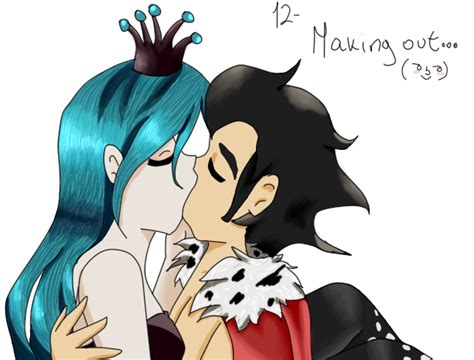 Queen Chrysalis And King Sombra Kiss