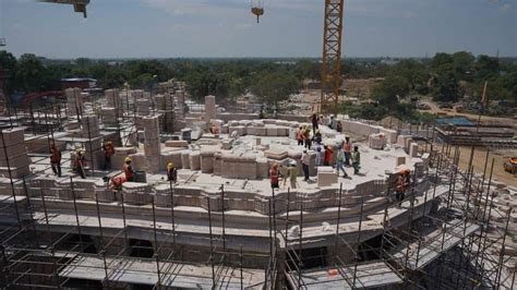 Magnificent Ram Mandir Construction Nears Completion In Ayodhya- Check Latest Pictures | News ...