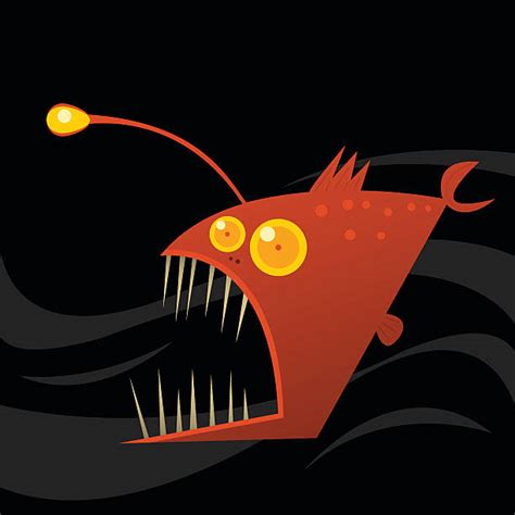 Top 60 Angler Fish Clip Art, Vector Graphics and Illustrations - iStock