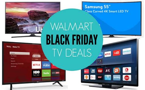 4 Walmart Black Friday TV Deals (LIVE NOW!)