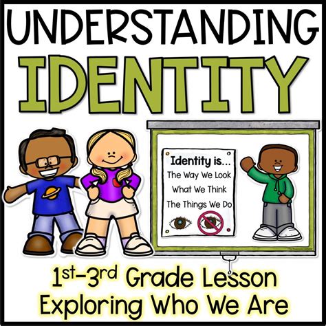 Identity Lesson and Activities for Primary Students - Shop The ...