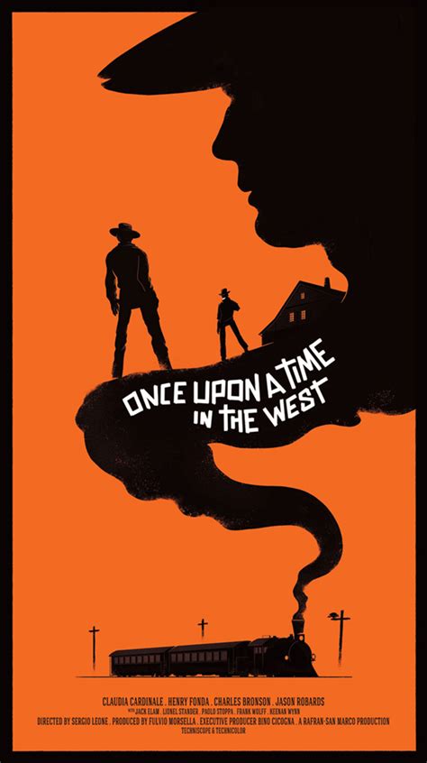 Once Upon a Time in the West by Vincent Roche | Alternative movie posters, Movie posters ...