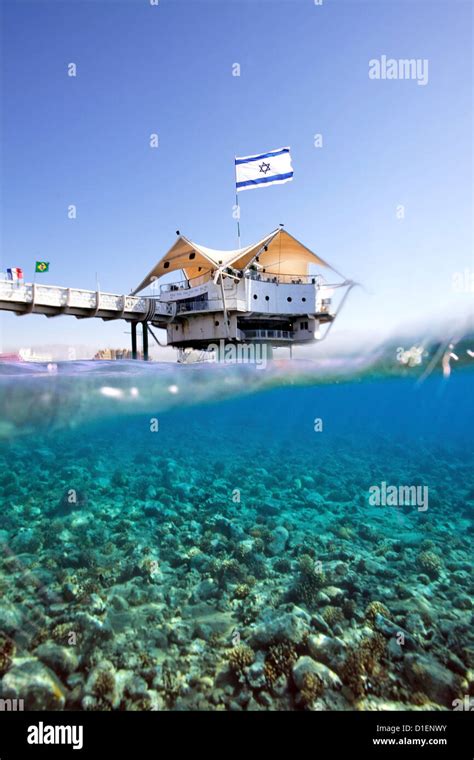 Underwater restaurant in the Red Sea, Eilat, Israel Stock Photo - Alamy