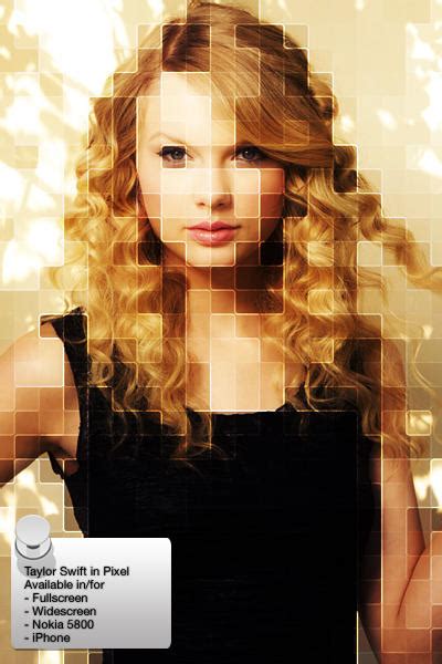 Taylor Swift In Pixel by blazingflamer on DeviantArt