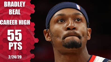 Bradley Beal drops career-high 55 points one night after scoring 53 ...