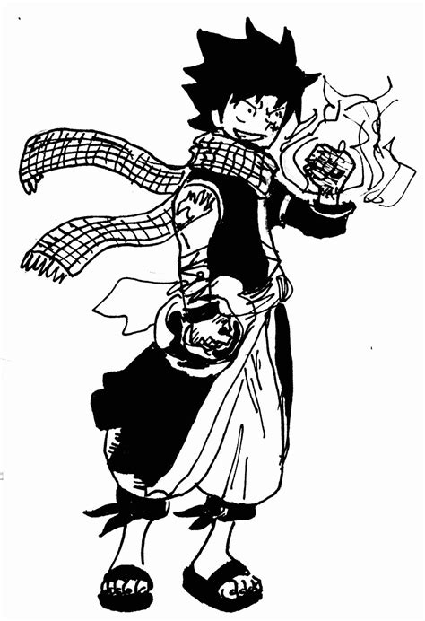 Luffy Cosplaying as Natsu by MENOKONOMI on DeviantArt