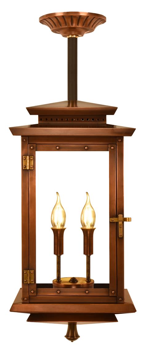 BM-TR Lantern Biltmore Traveler Gas or Electric Copper LanternBiltmore by The Coppersmith