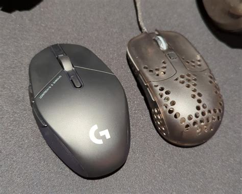 The Logitech G303 Shroud Edition's shape is world-changing