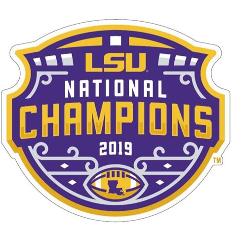 LSU | LSU 2019 National Champions 3" Magnet | Alumni Hall