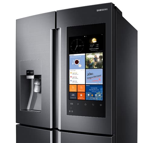 Samsung's Latest Fridge Comes With A 21.5-Inch LCD Touchscreen, Cameras » TechTaffy