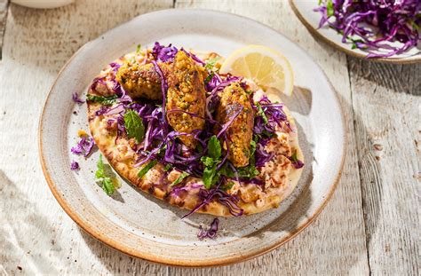 Jamie's harissa falafel | Tesco Real Food