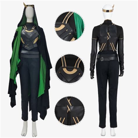 Lady Loki Sylvie Female Cosplay Suit Costume Unibuy