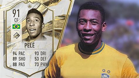 91 BASE ICON PELE PLAYER REVIEW FIFA 23, 52% OFF