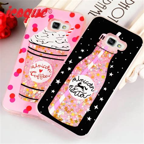 Cute Cases for Samsung Galaxy A5 2017 Case Glitter Luxury Silicone Shockproof Protective Phone ...