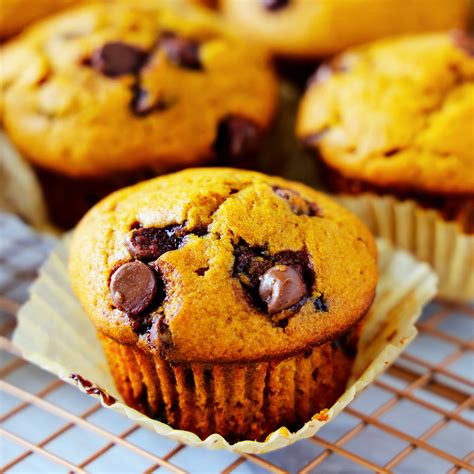 Pumpkin Chocolate Chip Muffins Recipe - The Anthony Kitchen