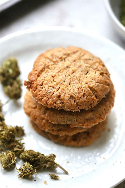 Cannabis Peanut Butter Cookies (Gluten-Free, Low-Dose) - Yang's Nourishing Kitchen