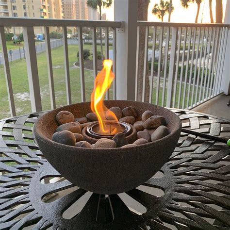 Basin Fire Bowl Table Top for Indoor and Outdoor | Terra Flame ...