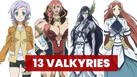 Records Of Ragnarok Characters Age, Height, Power - Valkyries, Humans, Gods