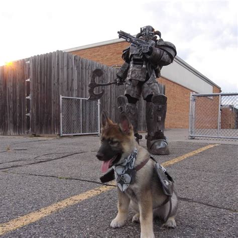 GSD Puppy | Power armor, Best cosplay ever, Fallout 4 mods