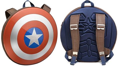 Hunt Hydra at School With a Captain America Shield Backpack | Gizmodo UK